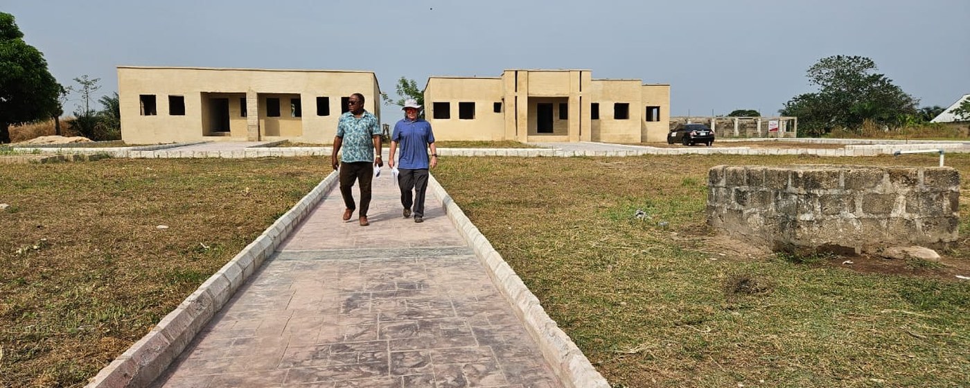 A newly built CORAfrica school block